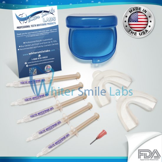 Boil and Bite Teeth Whitening Kit with 5 Gel Refills - Click Image to Close