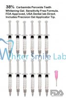 Qty 12- 38% Hi-Intensity Carbimide Peroxide Teeth Whitening Gel